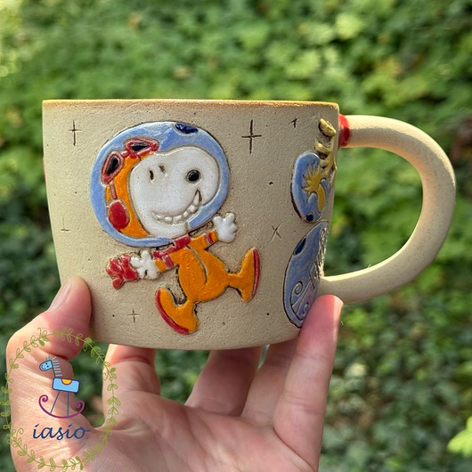 kubki Crazy snoopy