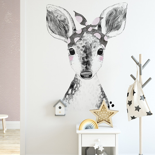 Naklejka ścienna Leśna Szkoła–jelonek Make My Wall 