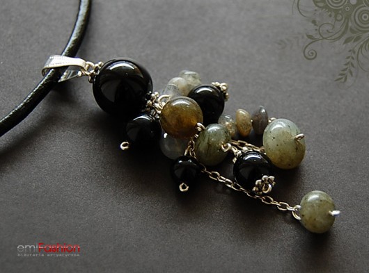 Onyks i Labradoryt MAREMI Jewelry