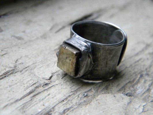 Roman Ancient Ring ;) piryt Beata Trotter