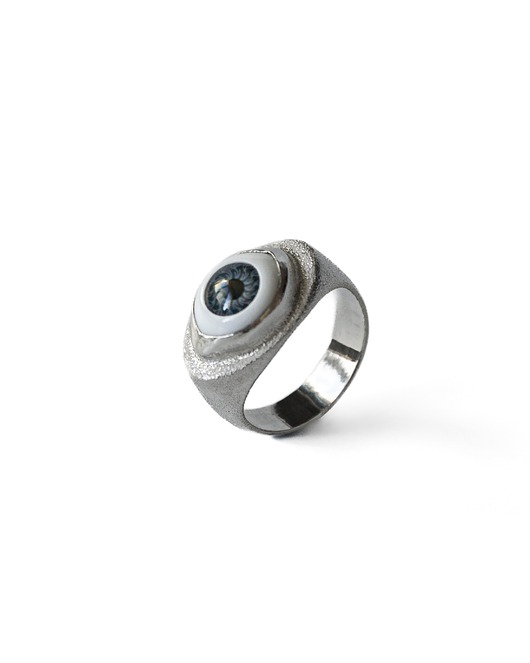 pierścionki srebrne Pierścień srebrny OCULA sygnet grey