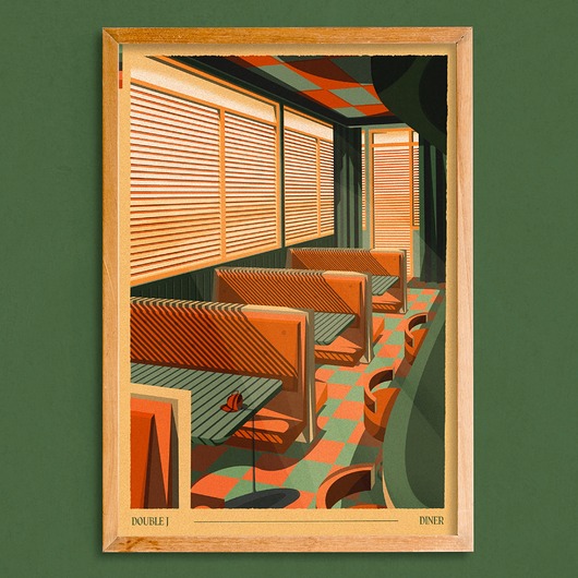 plakaty Plakat Diner