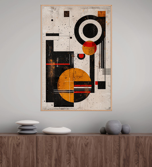 plakaty Geometria natury - Plakat, druk - Minimalizm, Boho, Loft #120