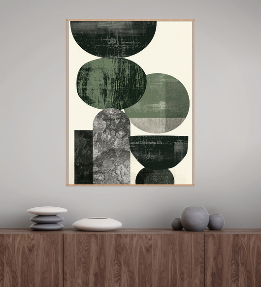 plakaty Geometria natury - Plakat, druk - Minimalizm, Boho, Loft #78