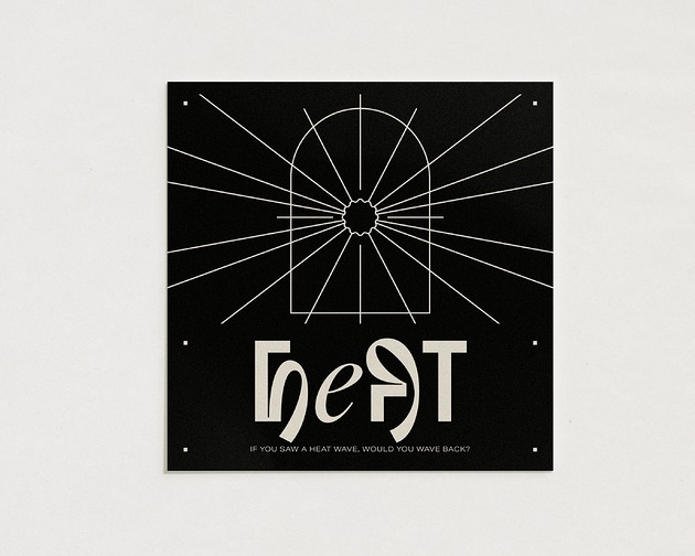 plakaty Heat / Oryginalna grafika / poster print / plakat