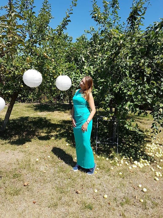 Sukienka letnia RARITY mięta Meleksima 