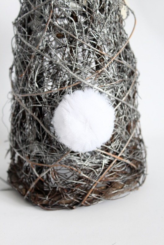 Bombki tiulowe, 4 cm, różne kolory Colleco