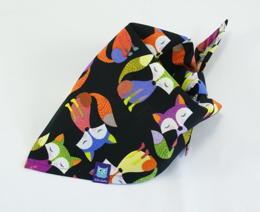 Chustka bandana na szyję, głowę LISKI  Little Sophie