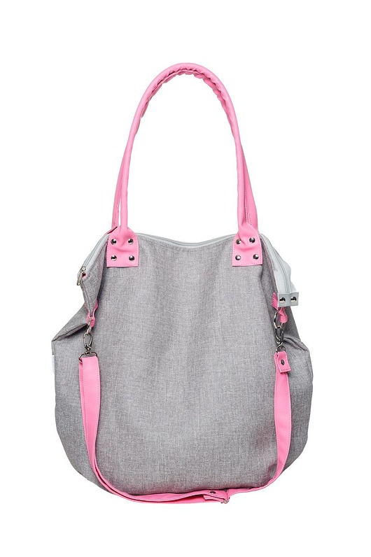 Worek grey  #piggy pink MANA MANA