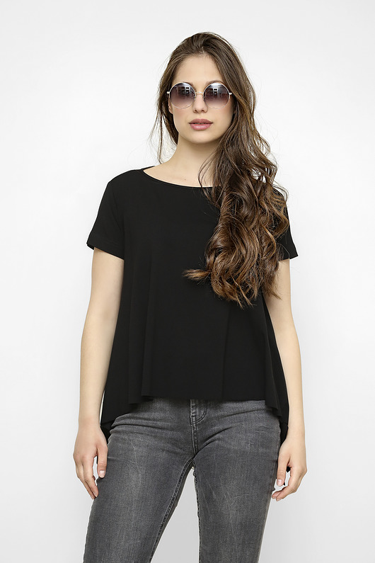 Czarna bluzka oversize Carita Freeshion