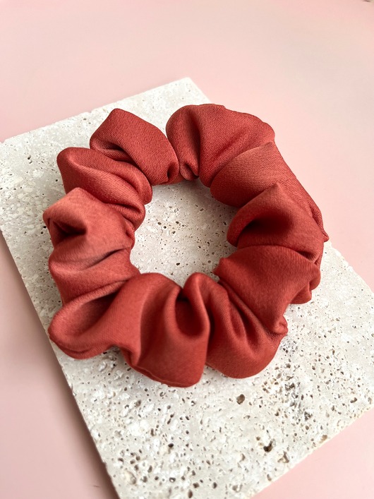 gumki do włosów Gumka do włosów Scrunchie Orange