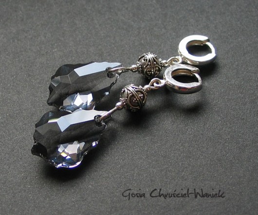 kryształ Swarovski w srebrze Bali Gosia Chruściel-Waniek