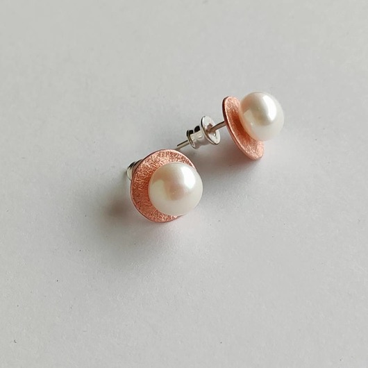 kolczyki z kamieniami Kolczyki OKRĄG