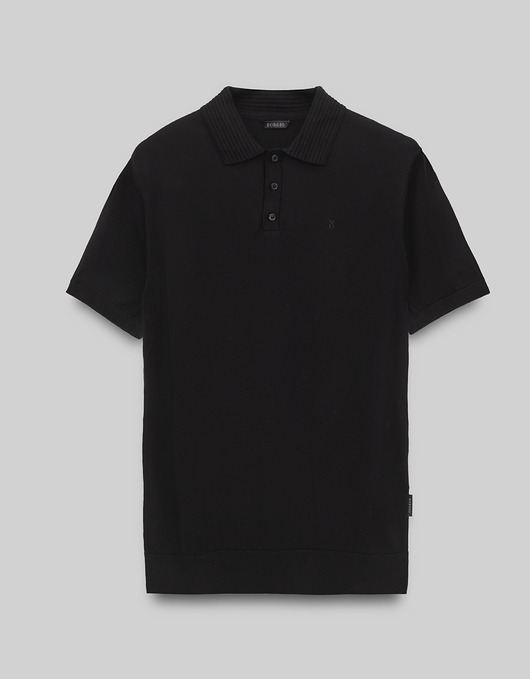 t-shirty męskie Koszulka polo colliano czarny