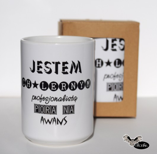 Jestem cholernym profesjonalistą, kubek  450ml Sowia Aleja