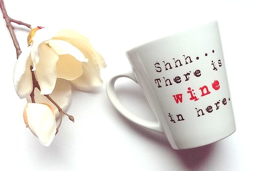 Kubek Latte  Wine FarrowDesign