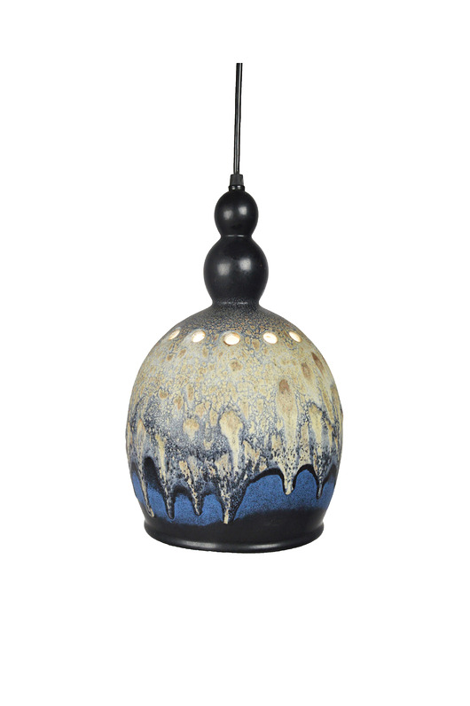 lampy wiszące Lampa wisząca Fat Lava, lata 70