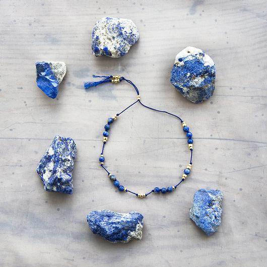 Amulet z Lapis lazuli - bransoletka UrsaMinor Ursa Minor Story