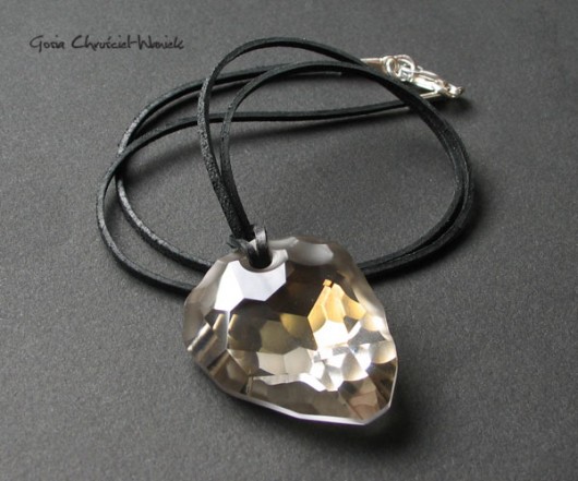 kryształ Swarovski silver shade - nowość Gosia Chruściel-Waniek
