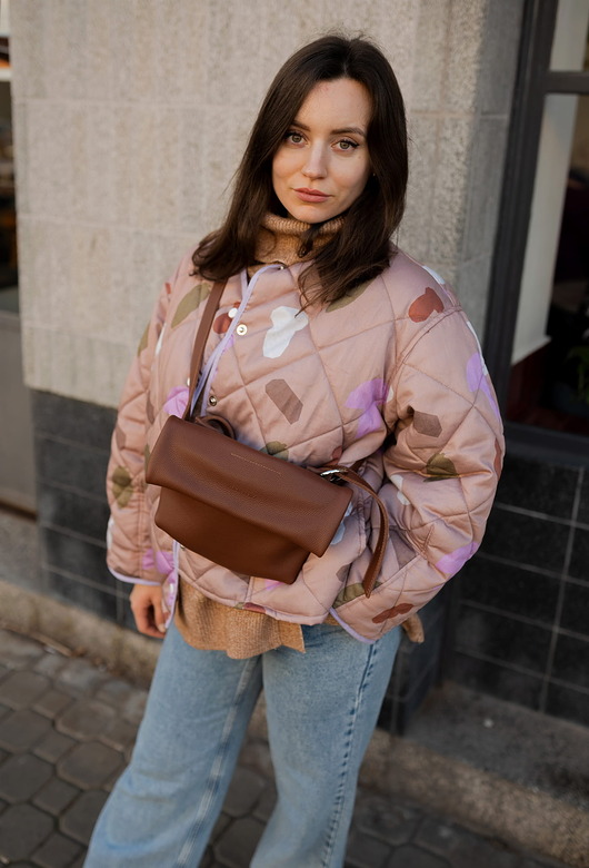 saszetka nerka Dual Bag MAXI Brown
