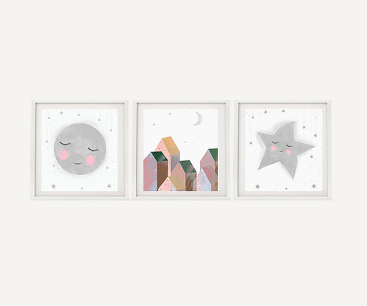 3 ilustracje 23x23 cm Anita Tomala