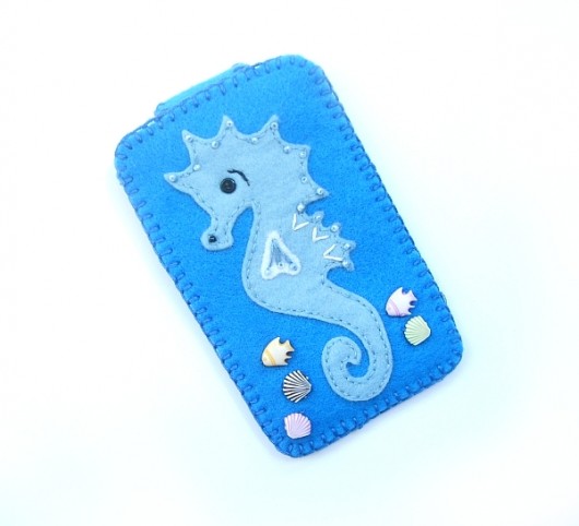 Etui na telefon Konik morski Tulis