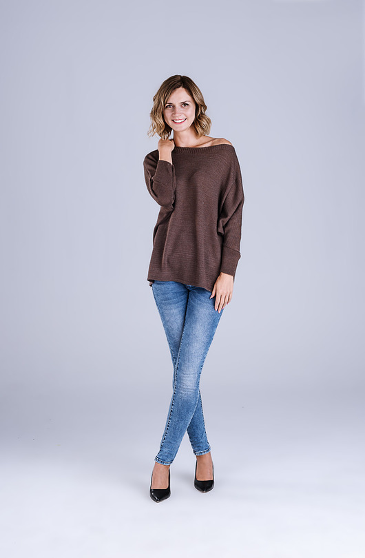 Sweter S131 CAPPUCINO sentley