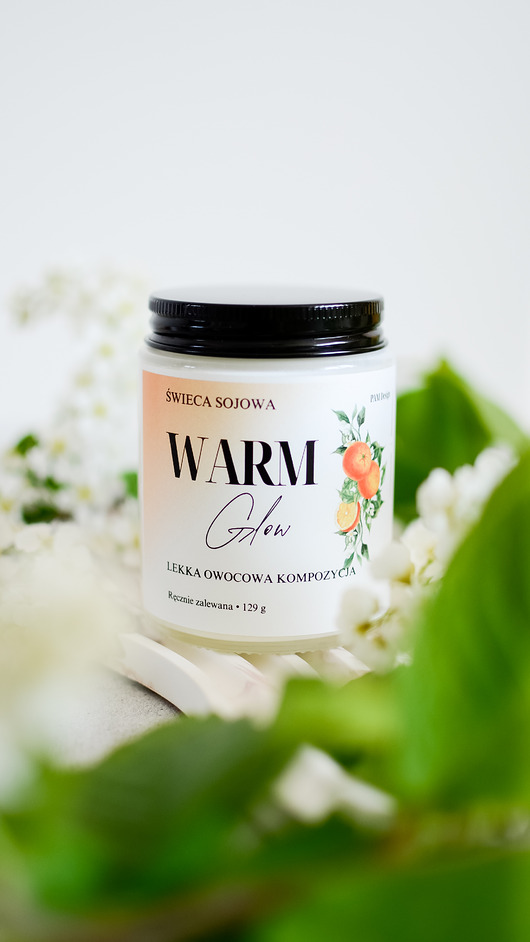 świeczniki i świece Świeca Warm Glow