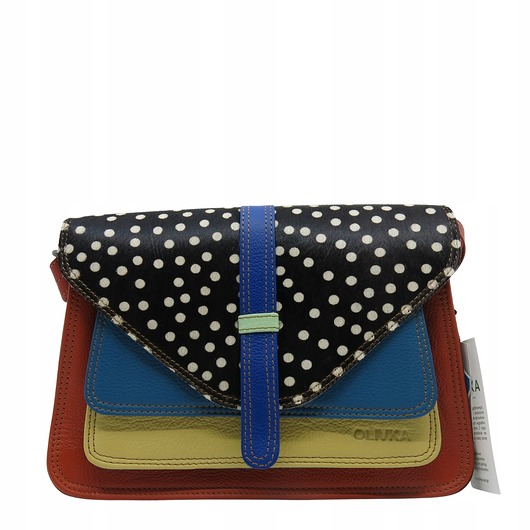 torby na ramię Torebka damska klasyczna elegancka skórzana na ramię pasek OLIVKA