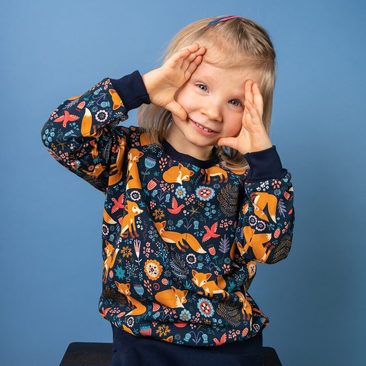 Bluza dresowa rudy lisek Mamaiti