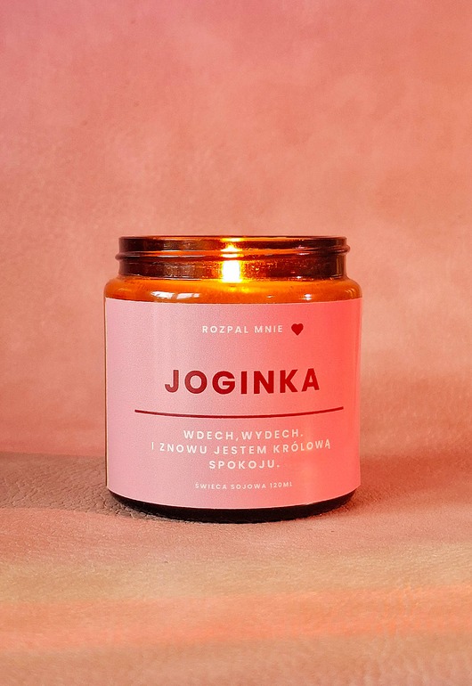 świece zapachowe Świeca sojowa JOGINKA