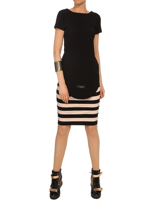 t-shirt damskie T-shirt czarny YY500040_RAL9005