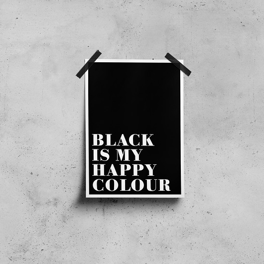 PLAKAT Black 30/40 XXXinterjoprint