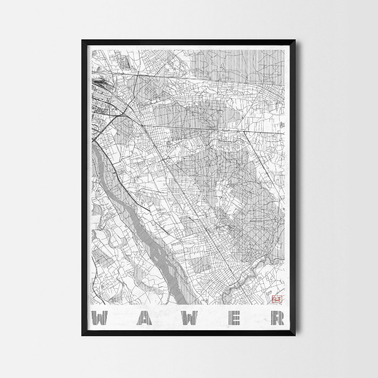 Plakat Wawer - CityArtPosters CityArtPosters
