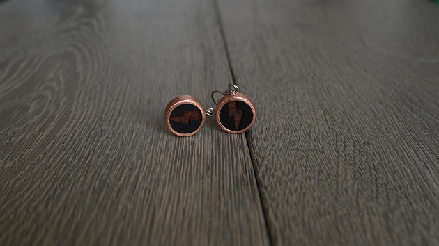 Kolczyki Błyskawice CU Earrings