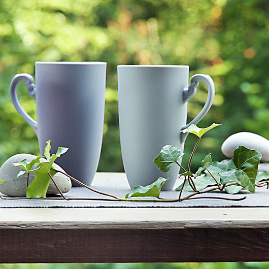 kubki i filiżanki Nectar kubek porcelanowy / zielony