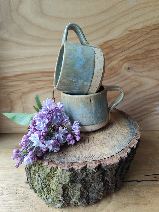 kubki Ceramiczny kubek agat