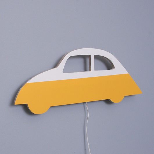 Yellow Beatle – lampka nocna dla dzieci bunnyandbear