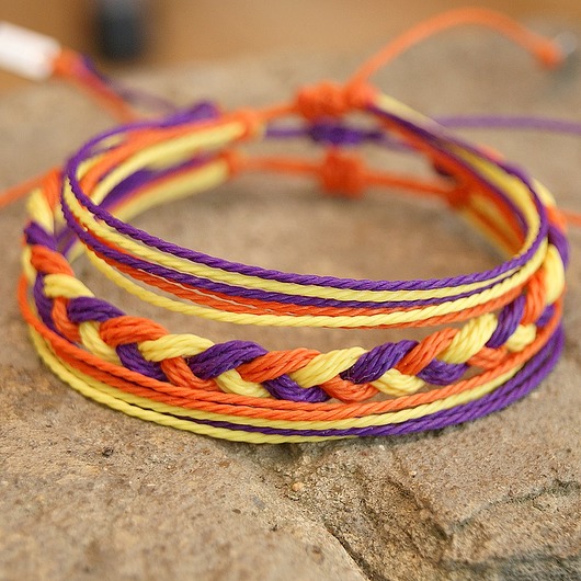Zestaw - dark purple,orange and yellow SHEandHE