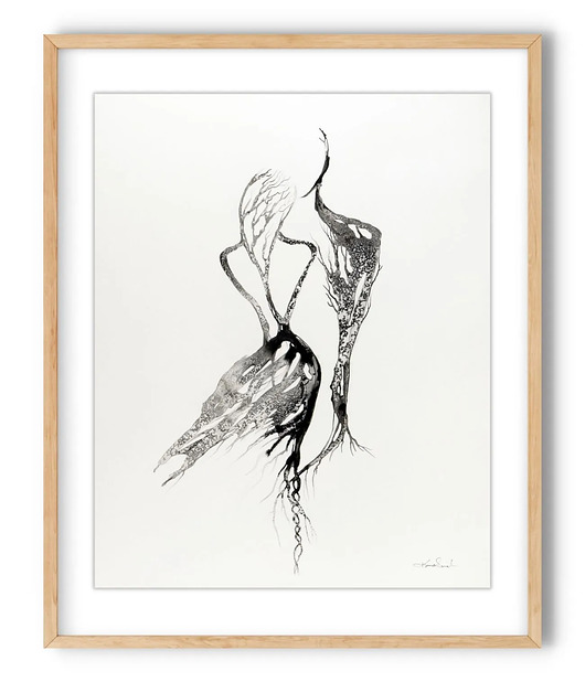 obrazy Grafika 40X50 cm wykonana ręcznie