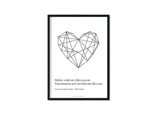 "Mały Książę" Plakat Love The Journey