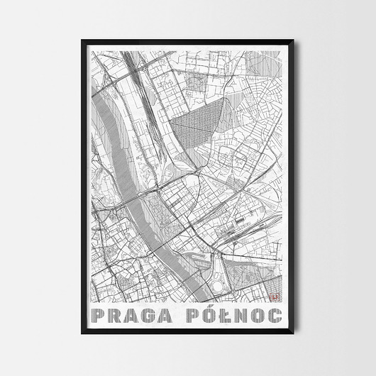 plakaty Plakat Praga Północ - CityArtPosters