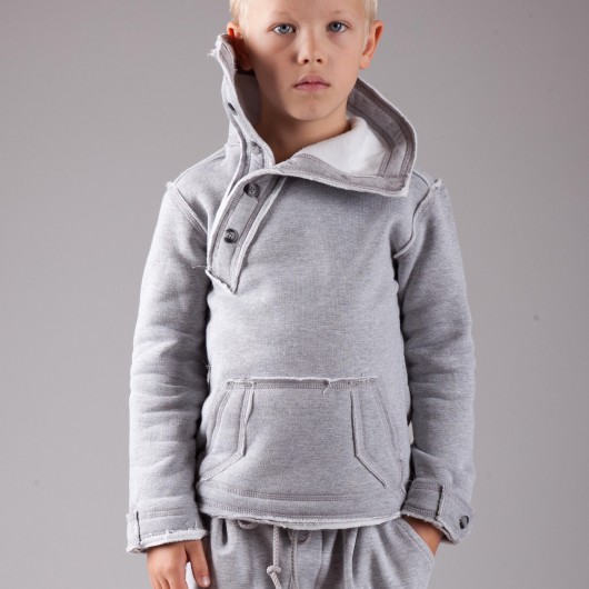 bluzy dla chłopców Bluza dzięca z kołnierzem
