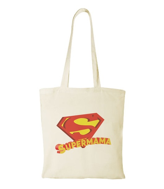 torby na zakupy Torba bawełniana "SUPERMAMA"
