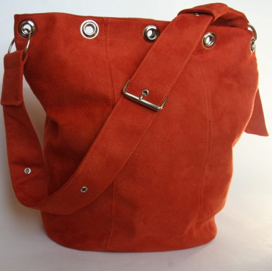 Pomarańczowa torba-worek Balik Hand Made