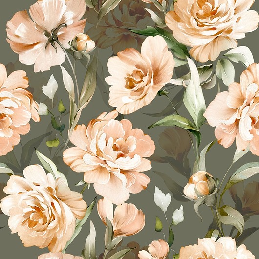 naklejki ścienne do pokoju dziecka Tapeta ścienna Garden Flowers 2  53cmx10m PZ