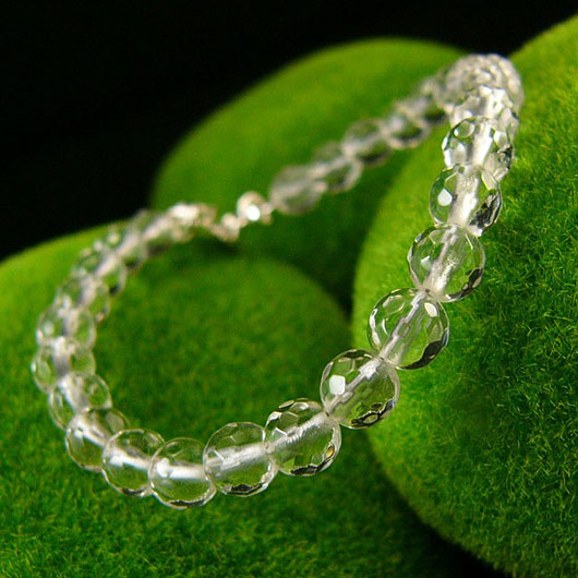 bransoletki z kamieni naturalnych Bransoleta Ice - Kryształ Górski 6