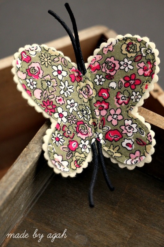 Broszka Motyl made by agah