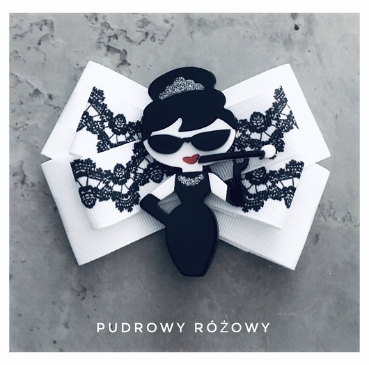 broszki Brosza Audrey  Glamour Nowa Kolekcja 1 szt