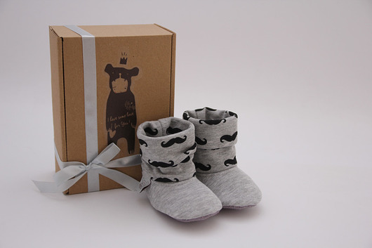 Bambosze z golfem / hand made /  hipsterskie Mimi Monster